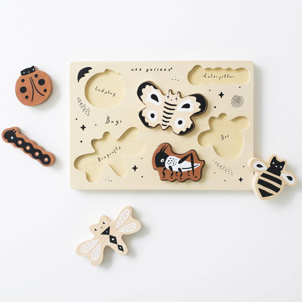 Bugs Wooden Tray Puzzle
