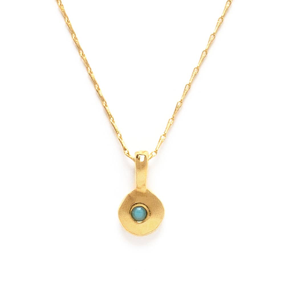 Terra Necklace with Turquoise