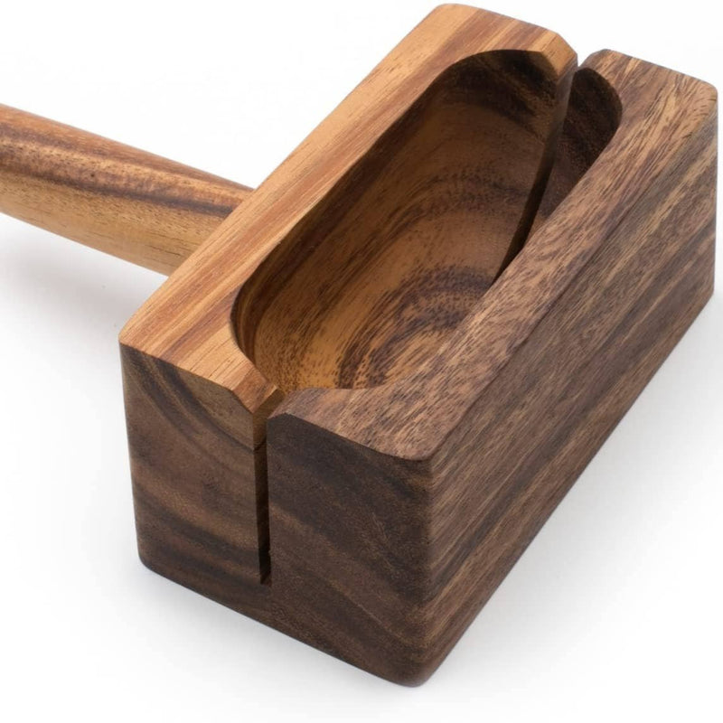 Acacia Wood Bagel Miter