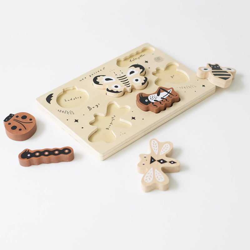 Bugs Wooden Tray Puzzle
