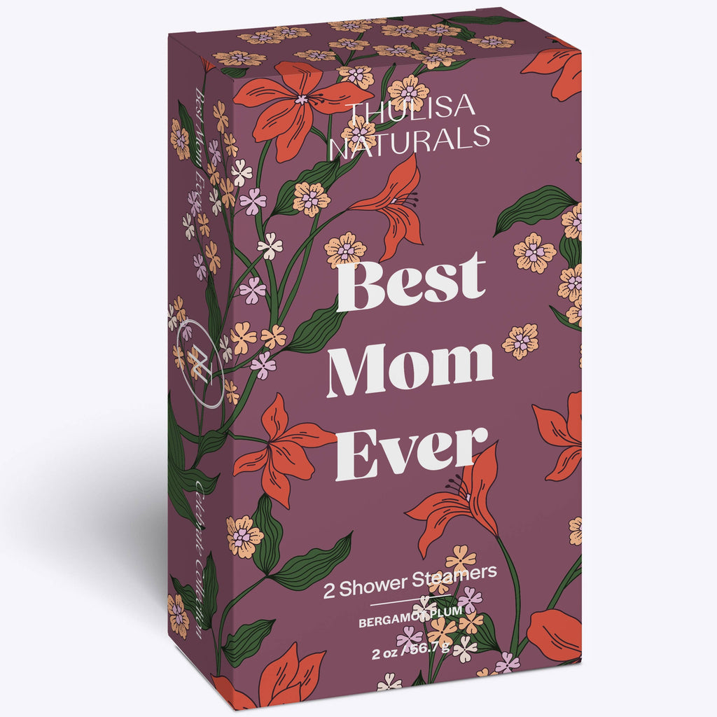 Best Mom Ever Shower Steamers in Bergamot and Plum