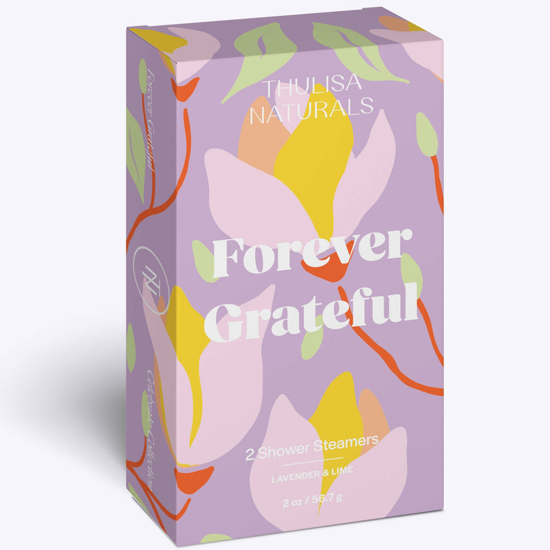Forever Grateful Shower Steamers in Lavender and Lime