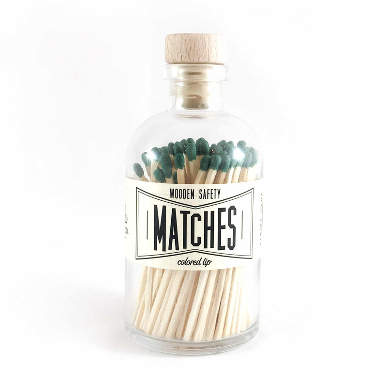 Green Vintage Apothecary Matches