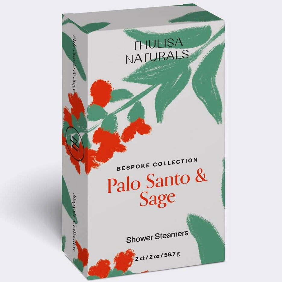 Duo Palo Santo and Sage Shower Steamers