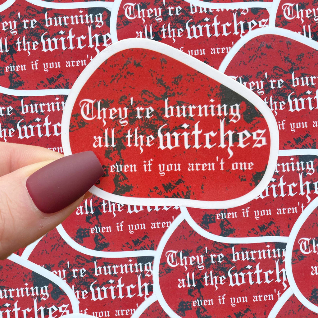 Burning Witches Sticker