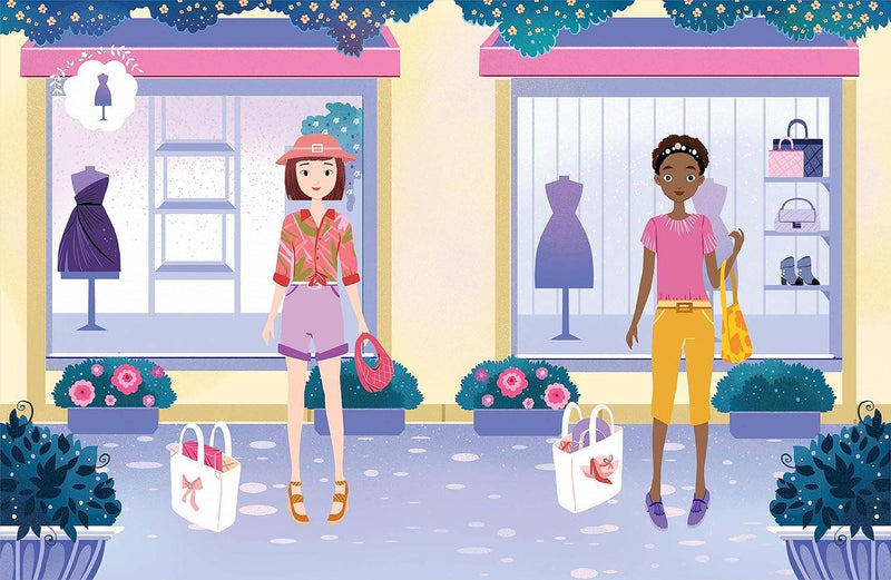 Glittery Fashion Designer Sticker Book