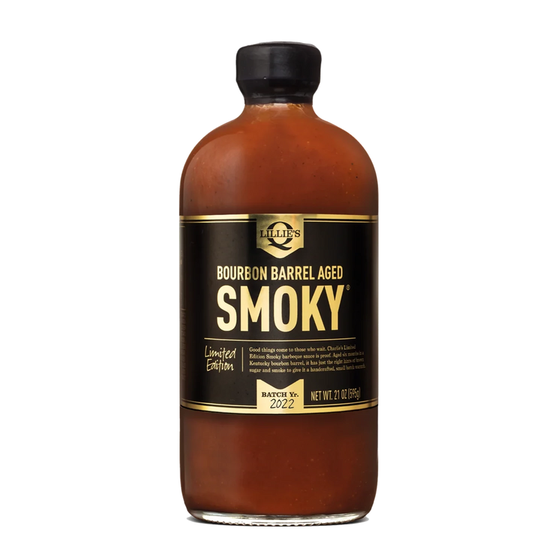 Bourbon Barrel Aged Smoky Sauce