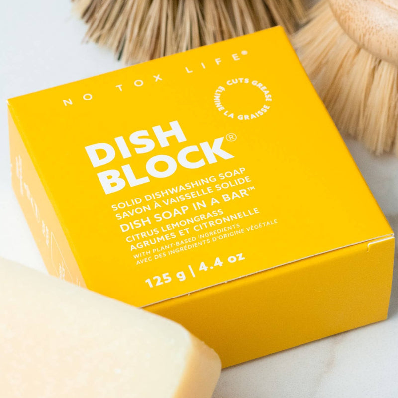 DISH BLOCK® Solid Dish Soap Bar in Citrus Lemongrass