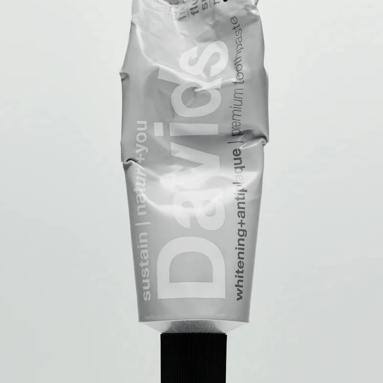 David's Natural Toothpaste | Peppermint+Charcoal