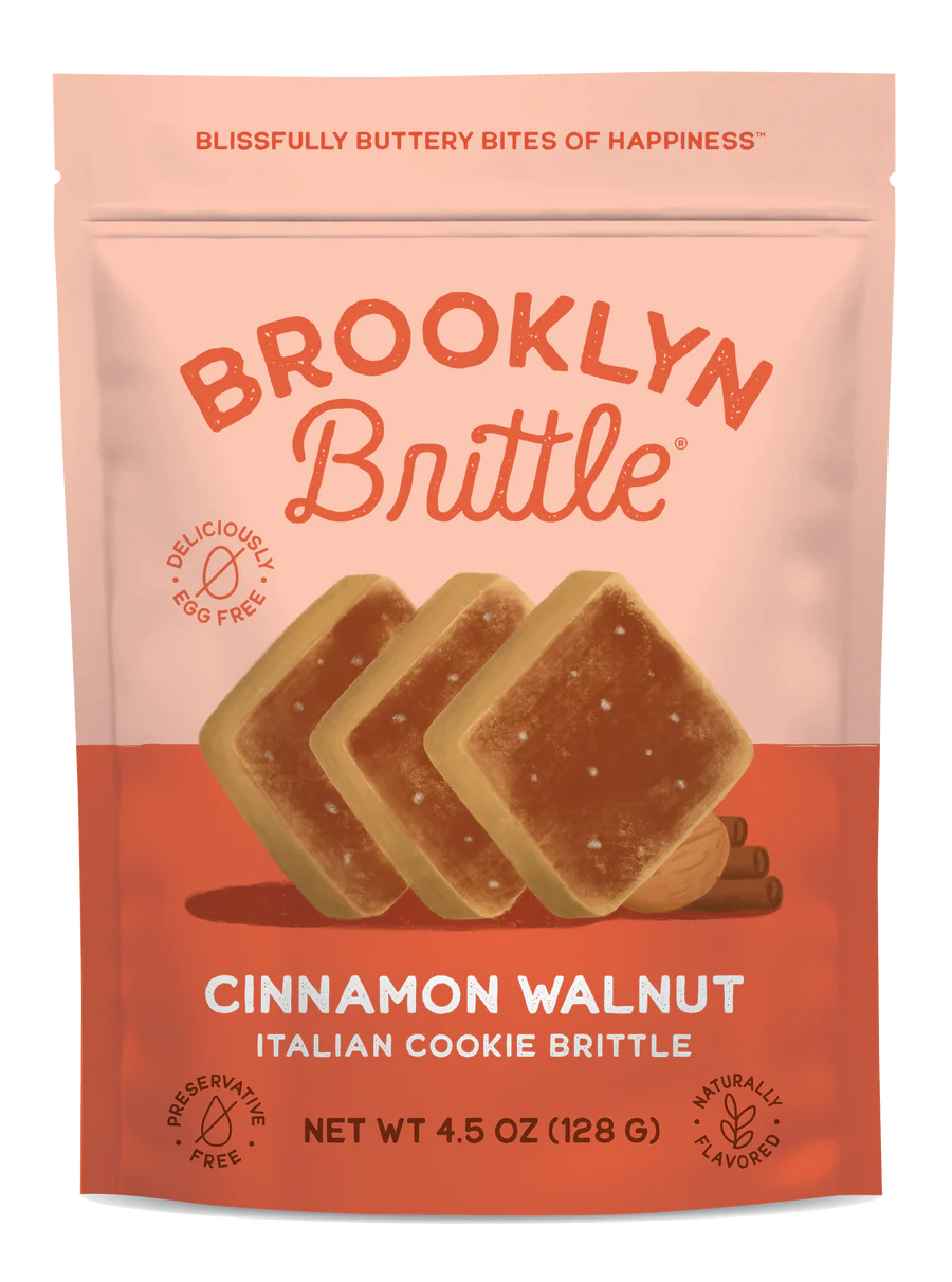 Cinnamon Walnut Cookie Brittle