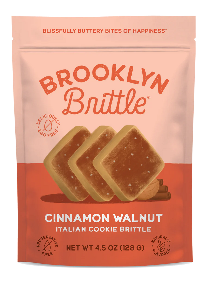 Cinnamon Walnut Cookie Brittle