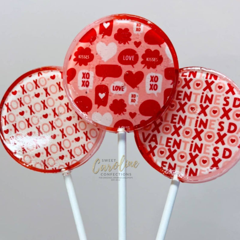 Valentine's Day Print Lollipop