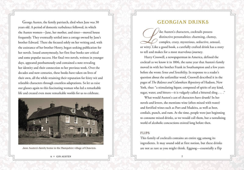 Gin Austen: 50 Cocktails Celebrating Jane Austin Novels