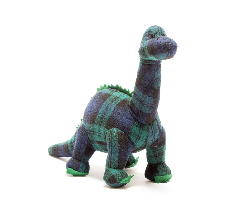 Tartan Diplodocus Dinosaur Plush