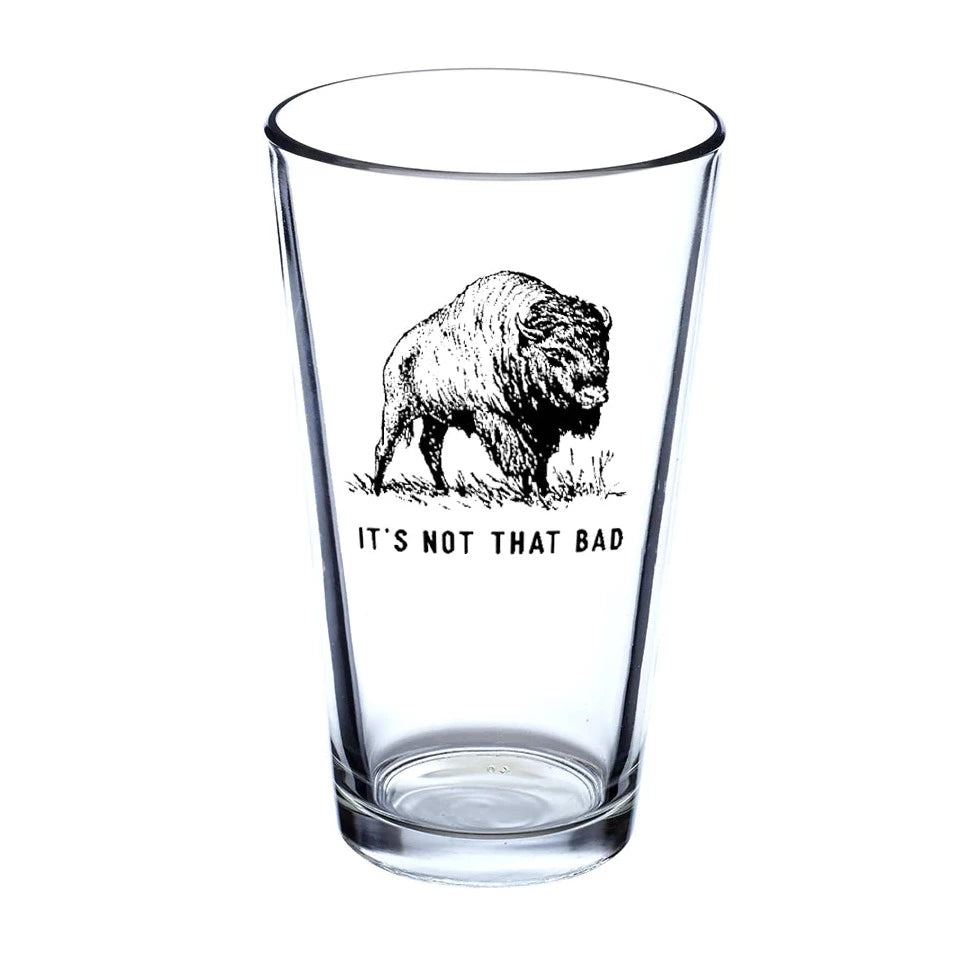It's Not That Bad Pint Glass