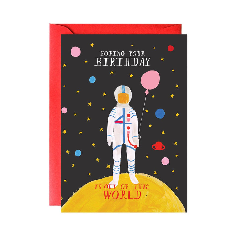 Out of this World Birthday Card