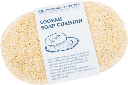 Oval Loofah Soap Cushion