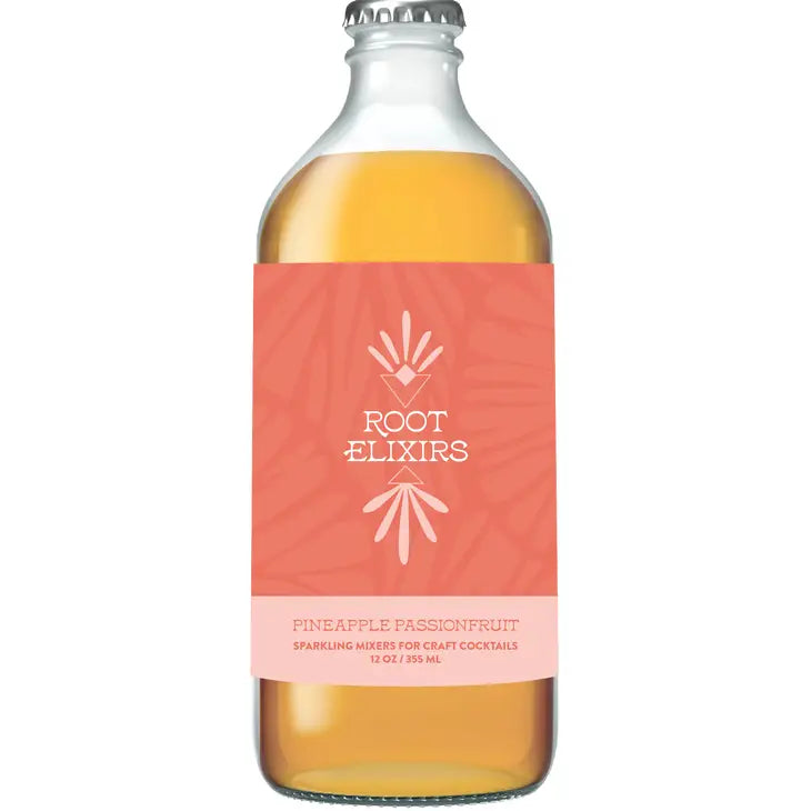 Root Elixirs Pineapple Passionfruit Mixer