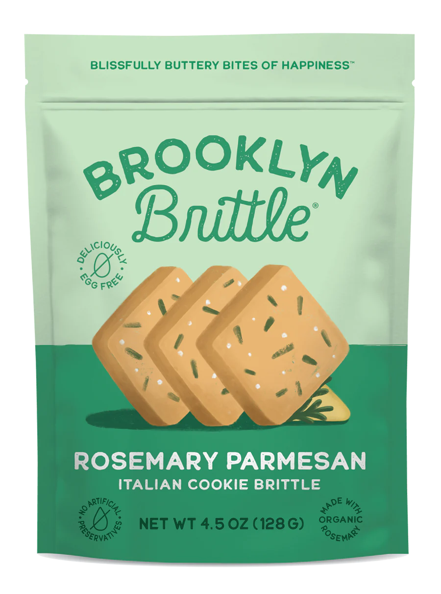 Rosemary Parmesan Cookie Brittle