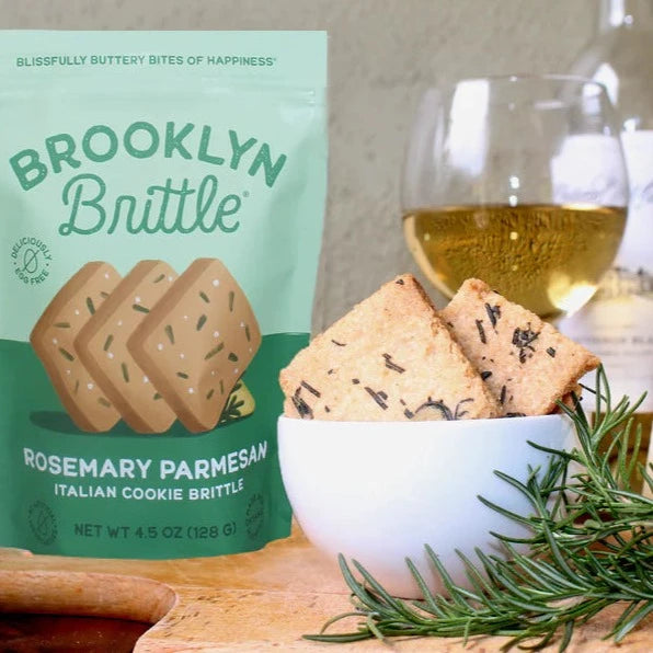 Rosemary Parmesan Cookie Brittle