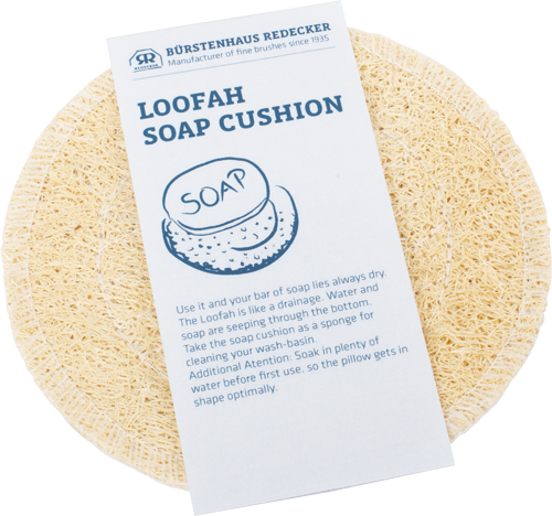 Round Loofah Soap Cushion