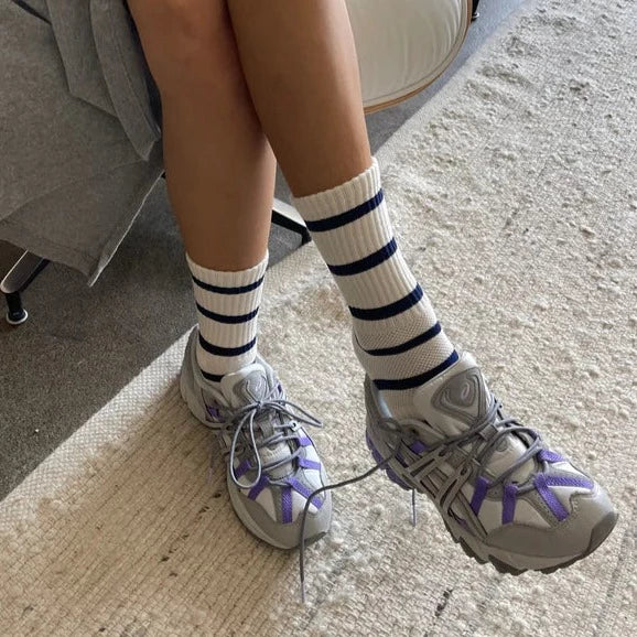 Sailor Striped Boyfriend Socks