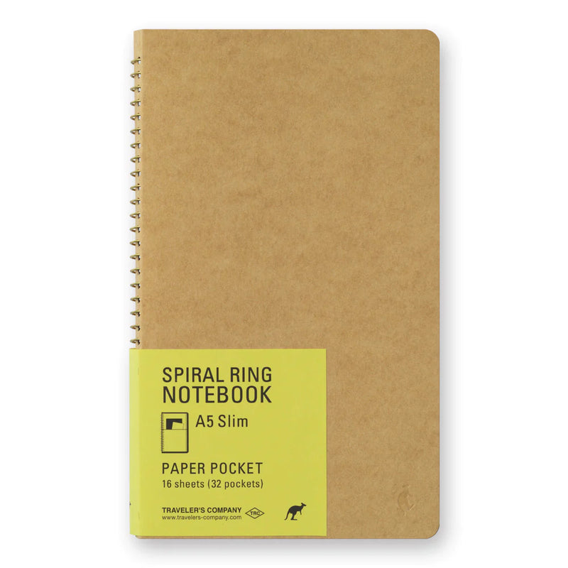 Spiral Ring Notebook in A5 Slim