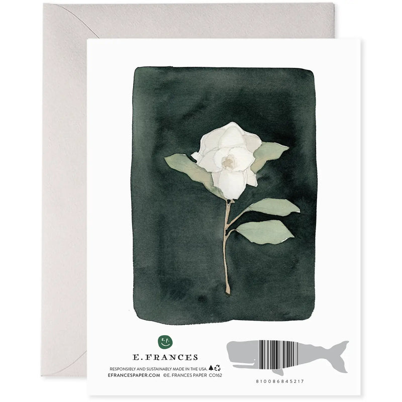 White Flower | Sympathy & Condolence Card