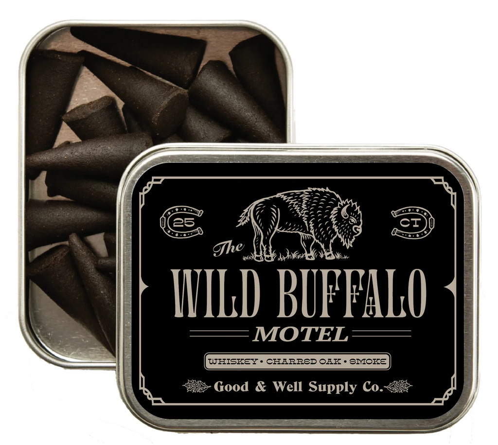 Wild Buffalo Motel Incense Cones