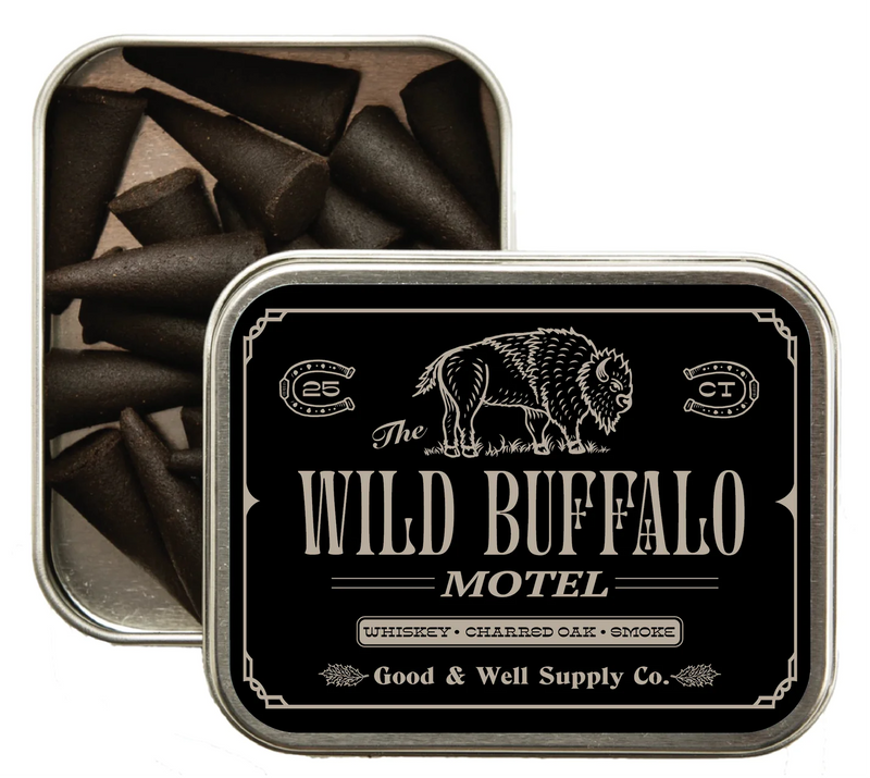 Wild Buffalo Motel Incense Cones