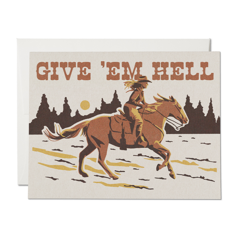 Give 'Em Hell Card