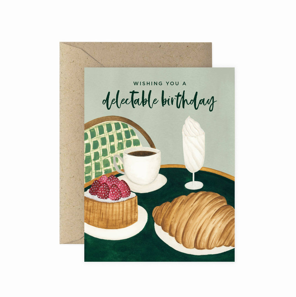 Cafe Delectable Birthday Card