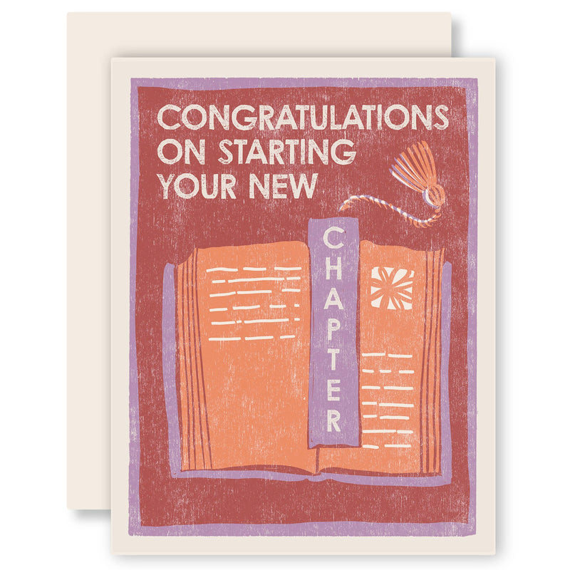 New Chapter Congratulations Card