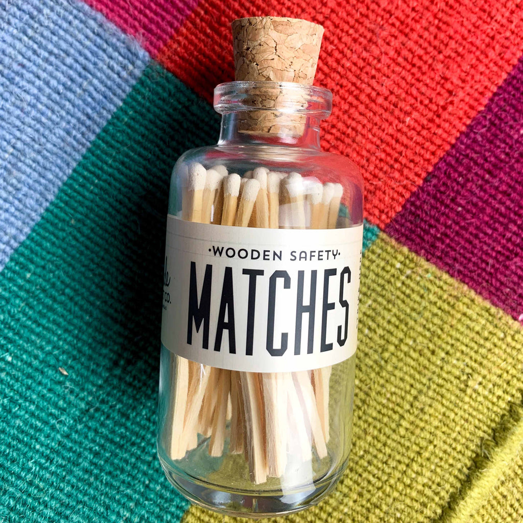 White Mini Matches