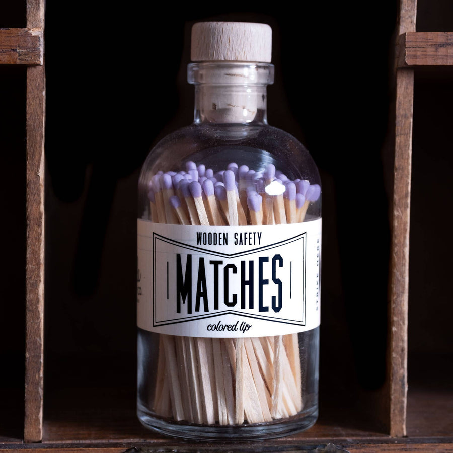 Colored Matches - Vintage Apothecary Lavender – Shop Whimsicality