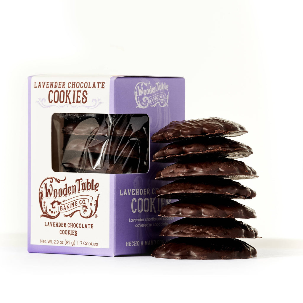 Lavender Chocolate Cookies