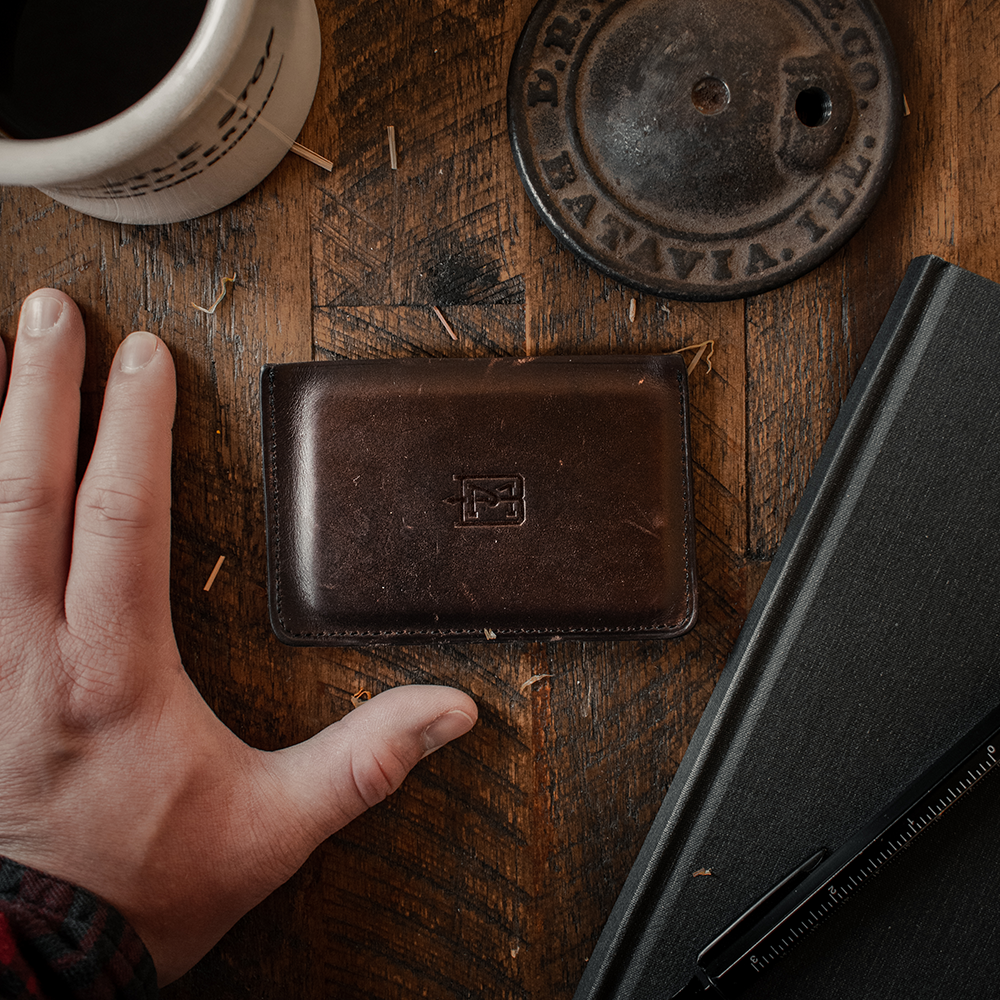 Batavia Made | Card Holder Wallet with Genuine Bridle Leather
