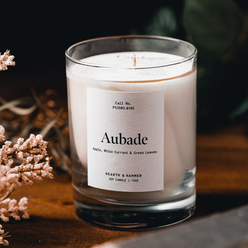 Aubade Catalogue Literary Candle