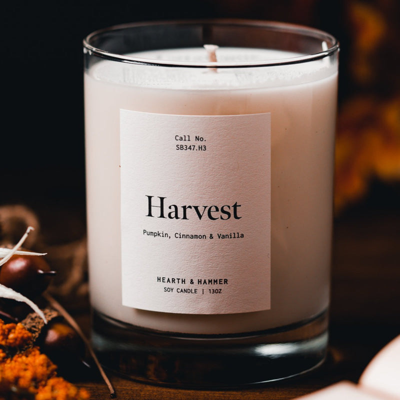 Harvest Catalogue Literary Candle