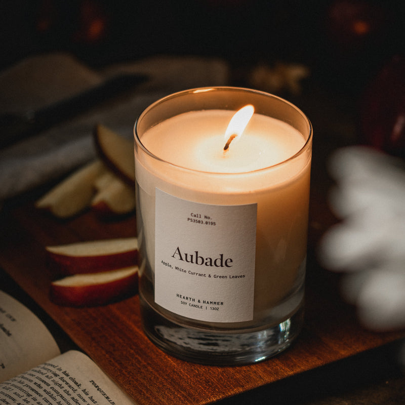 Aubade Catalogue Literary Candle