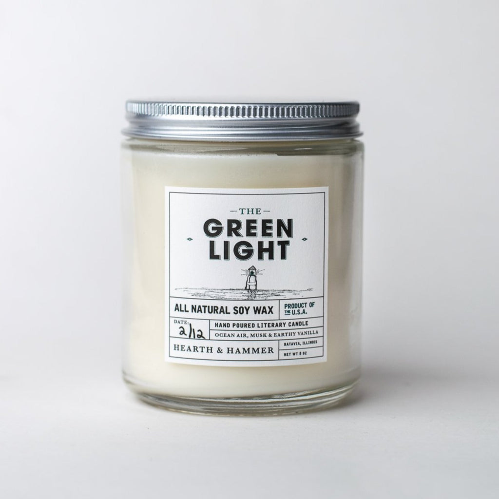 The Green Light Literary Soy Candle