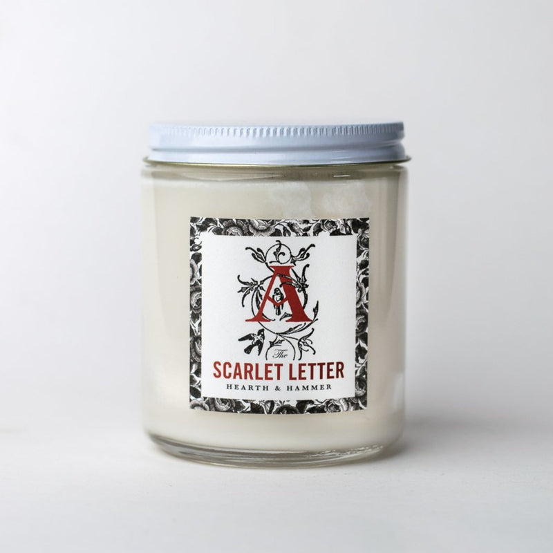 The Scarlet Letter Literary Soy Candle