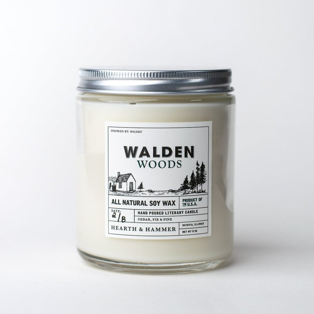 Walden Woods Literary Soy Candle