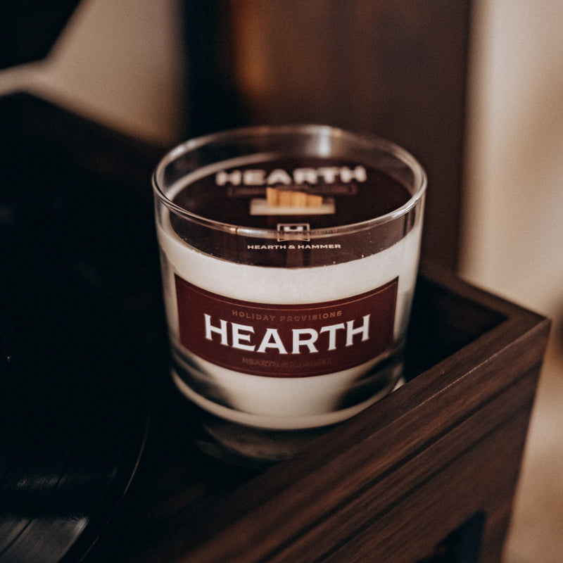 Hearth Literary Soy Candle