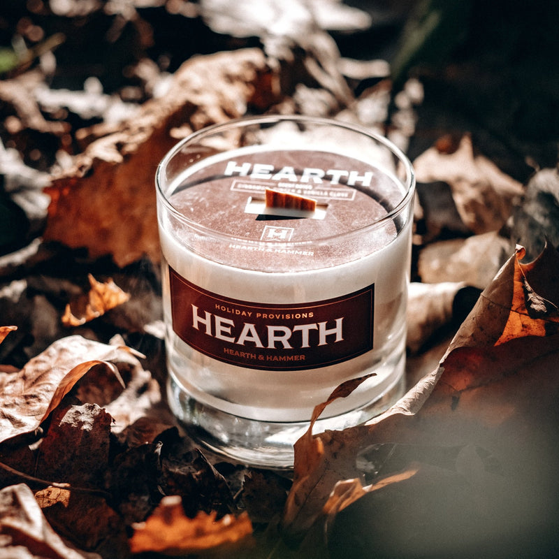 Hearth Literary Soy Candle