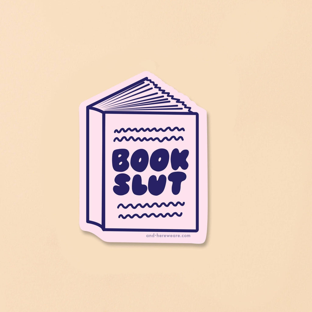 Book Sl*t Sticker