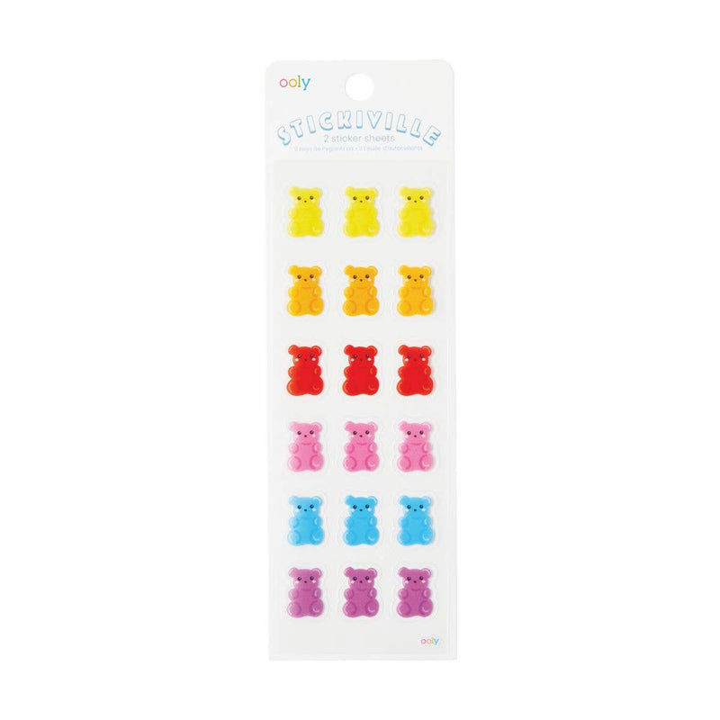 Stickiville Skinny Stickers | Gummy Bears