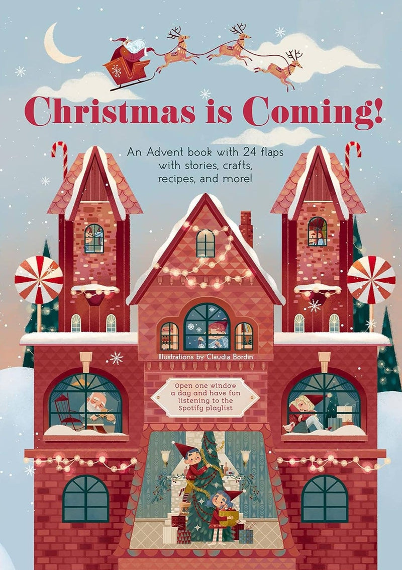 Christmas Is Coming! Advent Calendar Book
