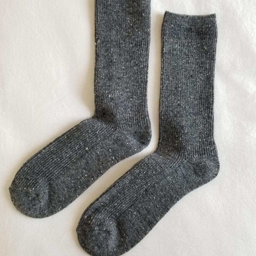 Charcoal Snow Socks