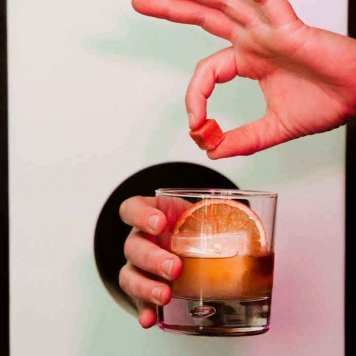 Smoked Old Fashioned Cocktail Cubes